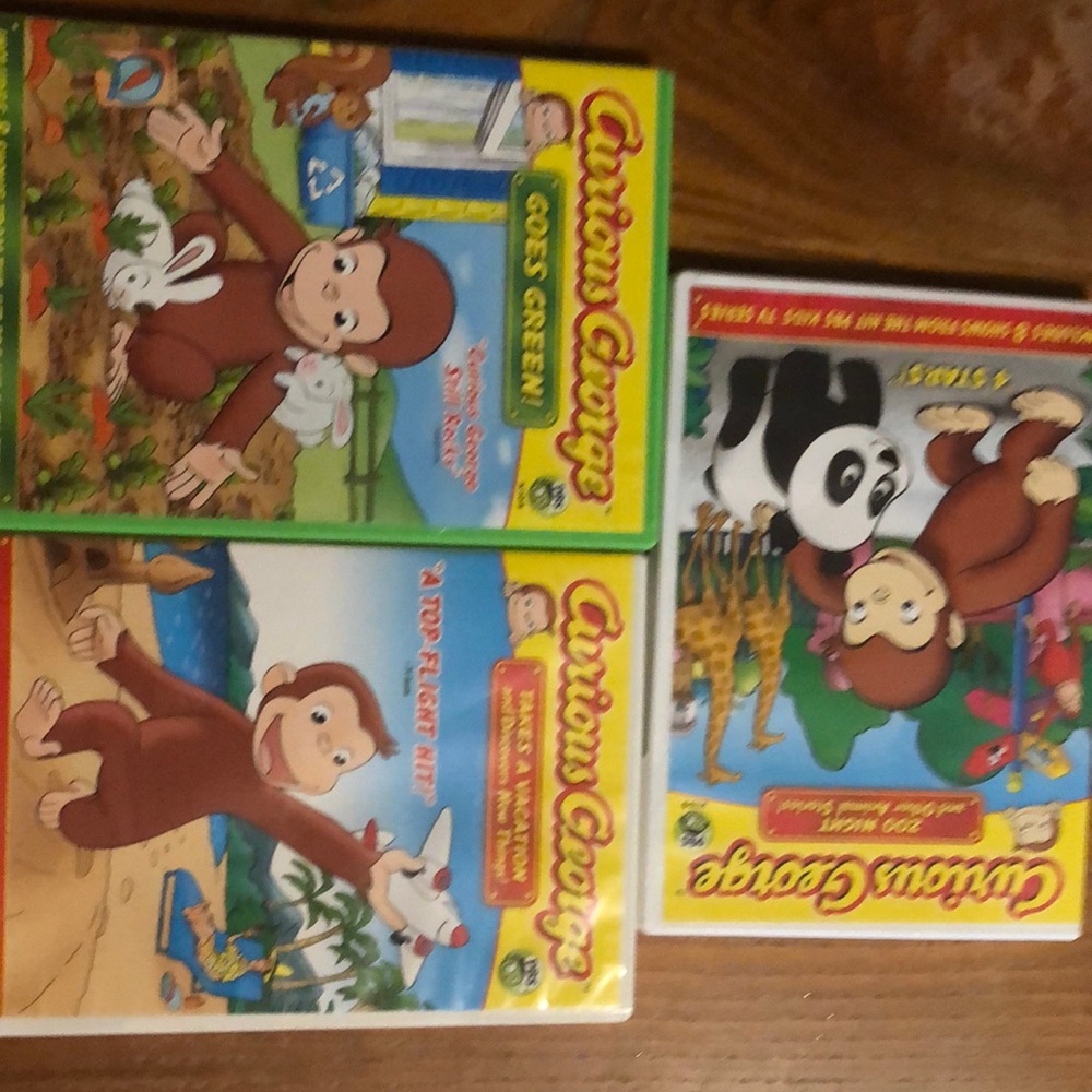 used dvd-3 in cases